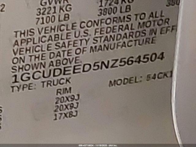 Chevrolet Silverado 1500 4wd  Short Bed Rst Image 10