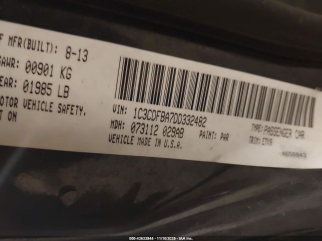 Dodge Dart Sxt Image 7