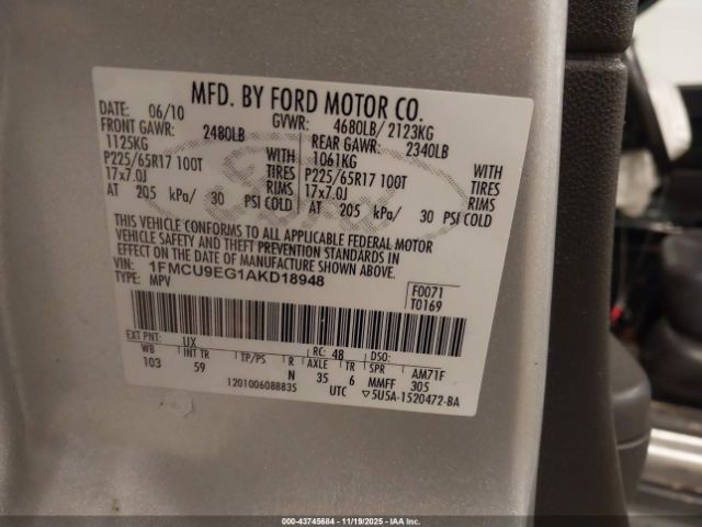 Ford Escape Limited Image 10