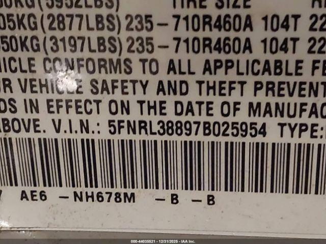 Honda Odyssey Touring Image 2