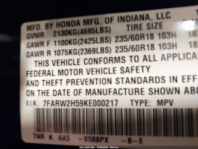 Honda CR-V Ex Image 8