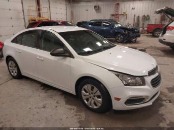  Salvage Chevrolet Cruze